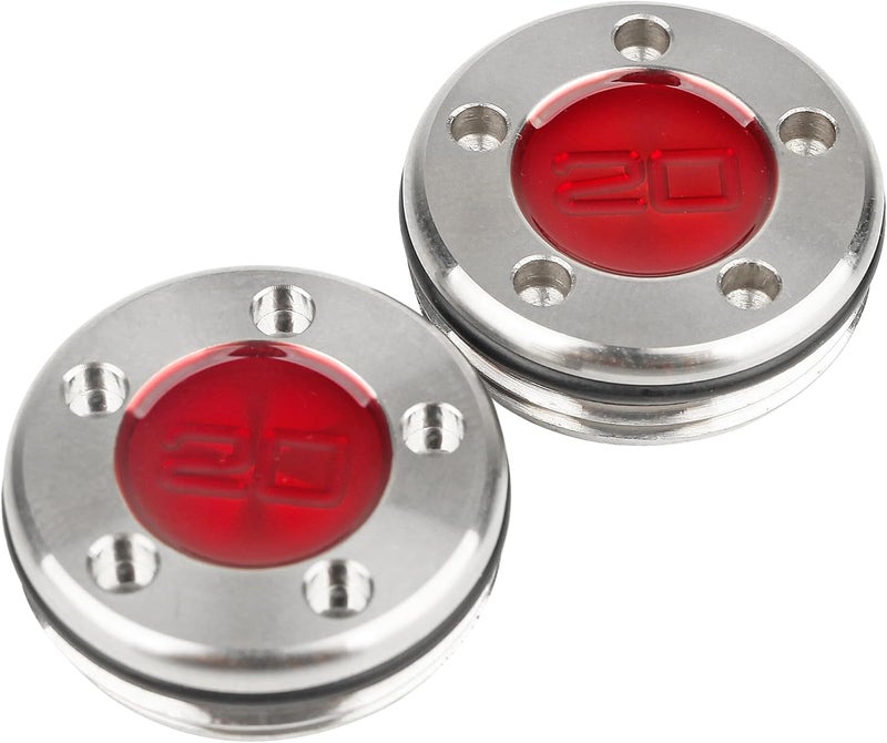 FoFoFo Golf Putter Weights Compatible with Scotty Cameron 2pcs Red 5g/10g/15g/20g/25g/30g/35g/40g/45g Compatible with Titleist Scotty Cameron Putter Newport - Image 1